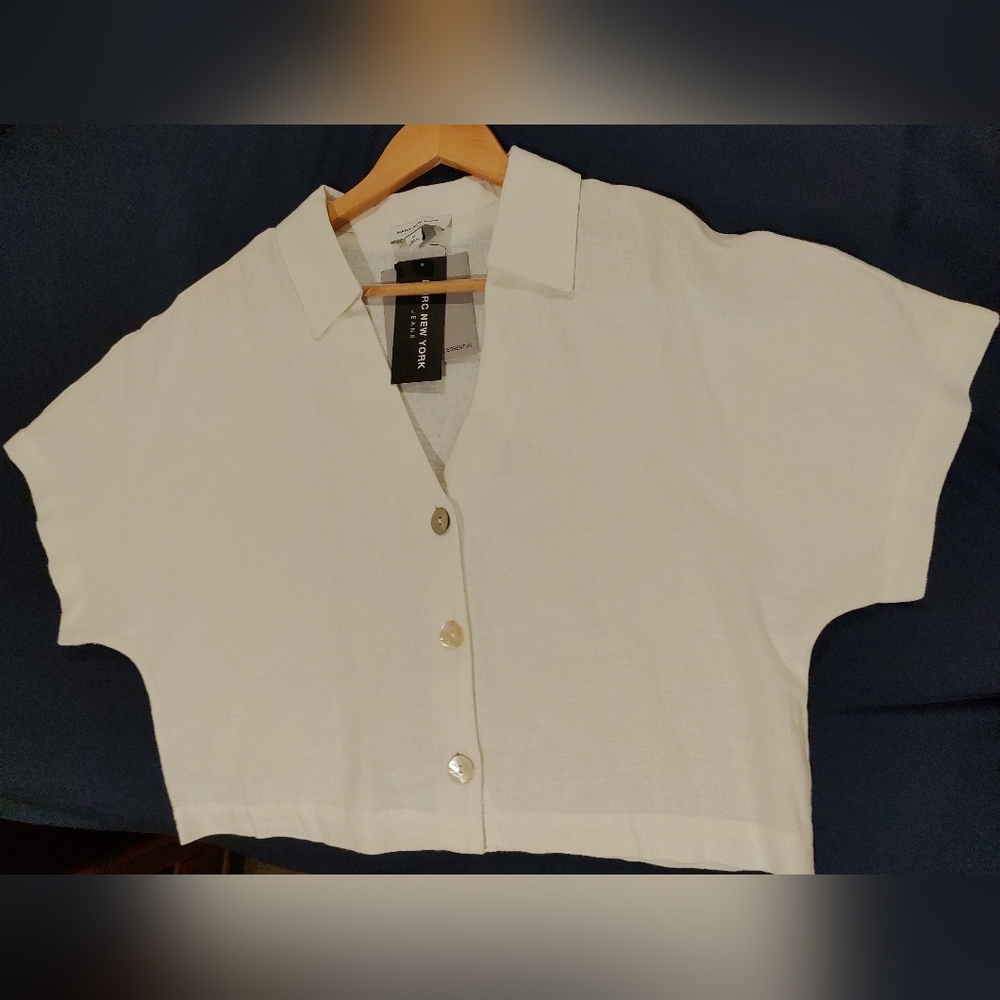 Marc New York  Button-Up Blouse